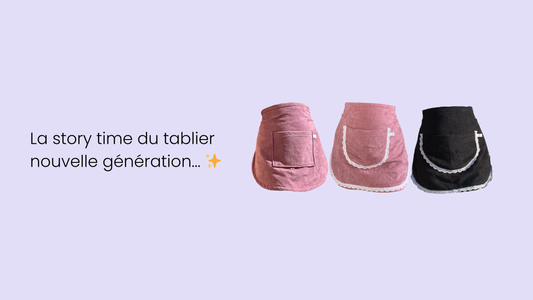 J’en avais marre d’être trempée en cuisine… alors j’ai créé mon propre tablier imperméable