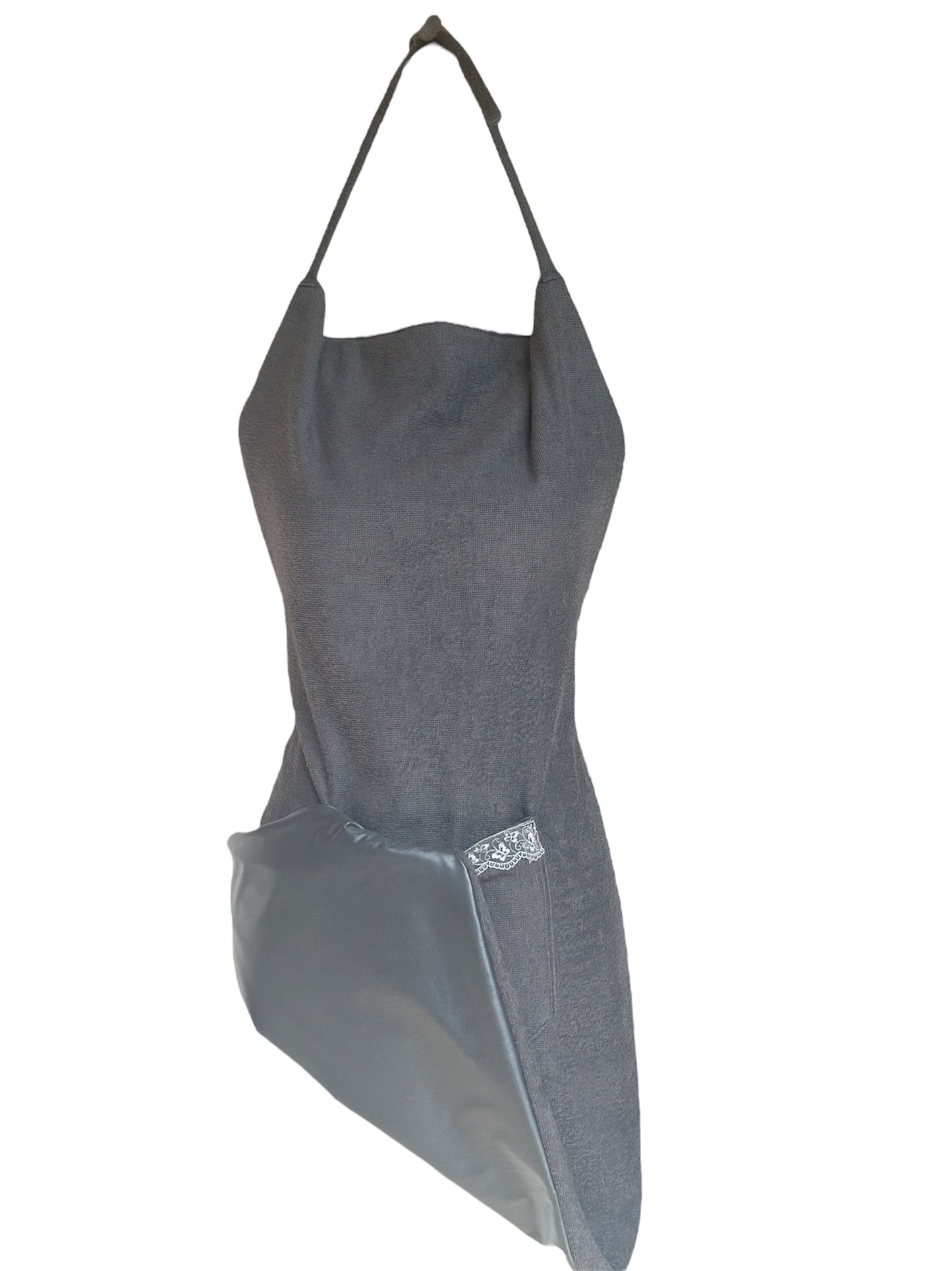 Tablier imperméable long Gris