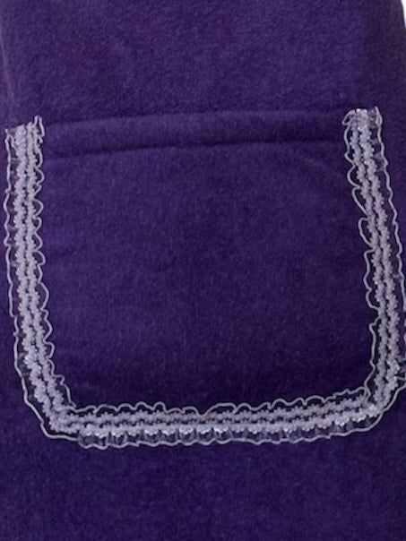 Tablier imperméable long Violet