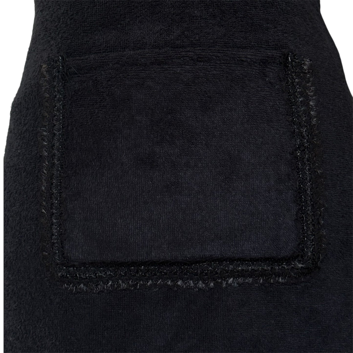 Tablier imperméable long noir