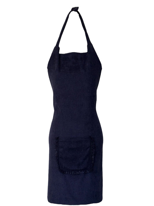Tablier imperméable long Bleu Marine